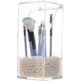 thumbnail image 4 of Soporte para brochas de maquillaje, soporte acrílico para brochas cosméticas con cubierta, estante para almacenamiento de brochas cosméticas, estante para almacenamiento de maquillaje para b, 4 of 4