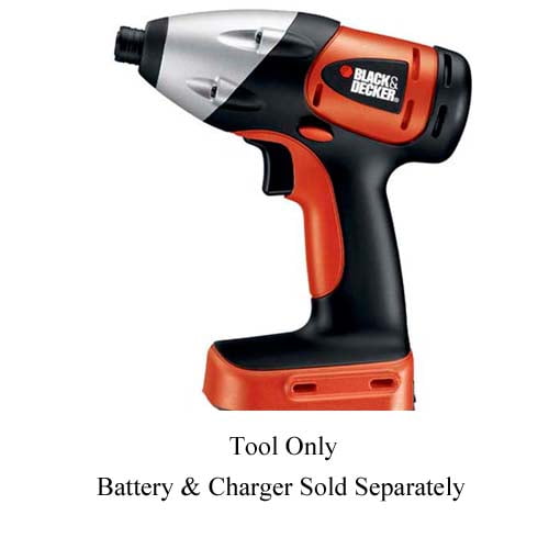 Black & Decker BDID1202 12Volt NiCad Cordless Impact Driver TOOL ONLY