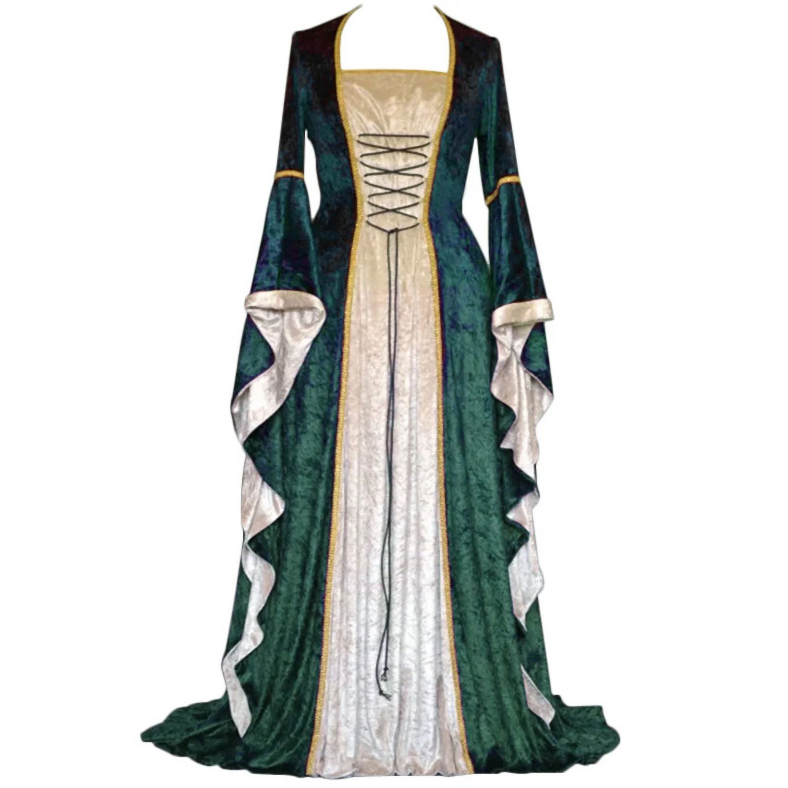 2024 New Medieval Dress Halloween Costumes for Women Cosplay Palace