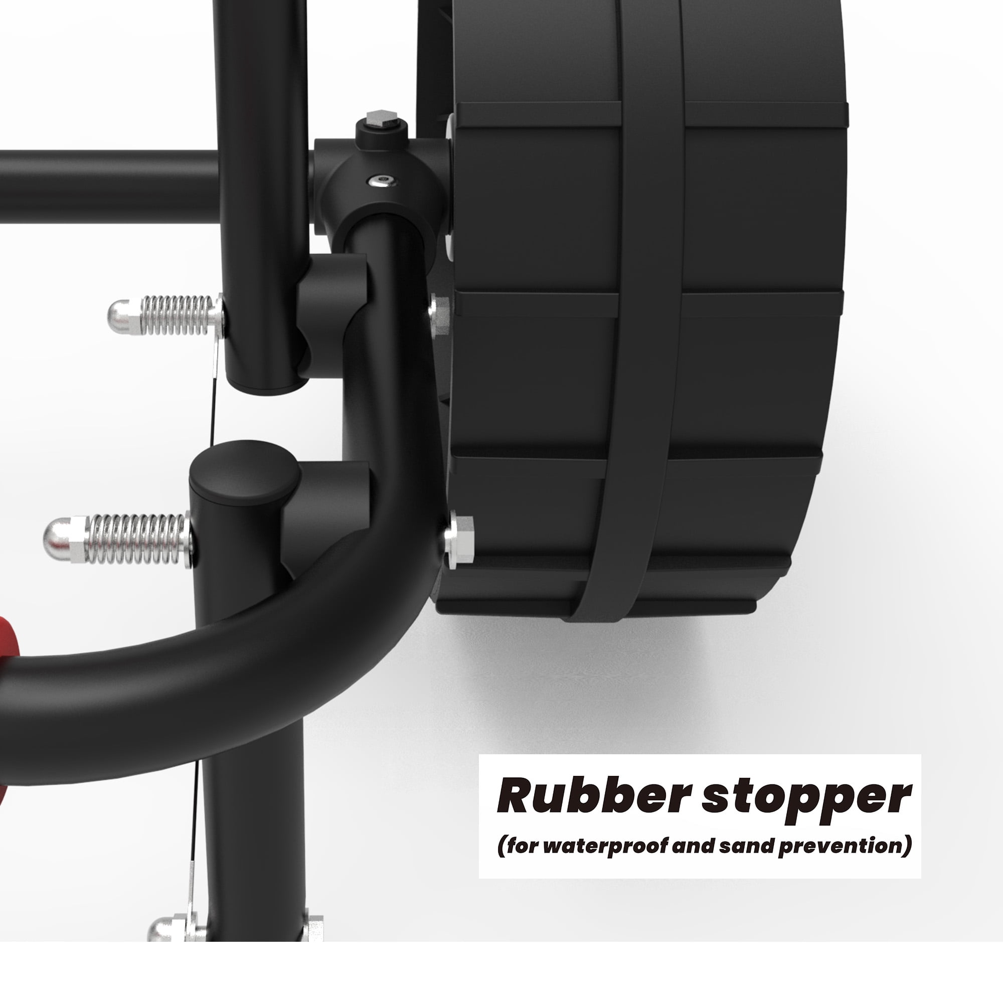 FDB Universal Folding Bend Kayak Canoe Boat Carrier Dolly Trailer Tote Trolley Transport Cart Wheel for Carrying Kayaks, Canoes, Paddleboards, Float Mats, Boats
