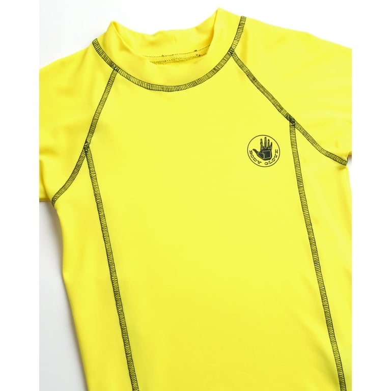 Body Glove Boys' Rash Guard Shirt Short Sleeve UPF 50+ Sun