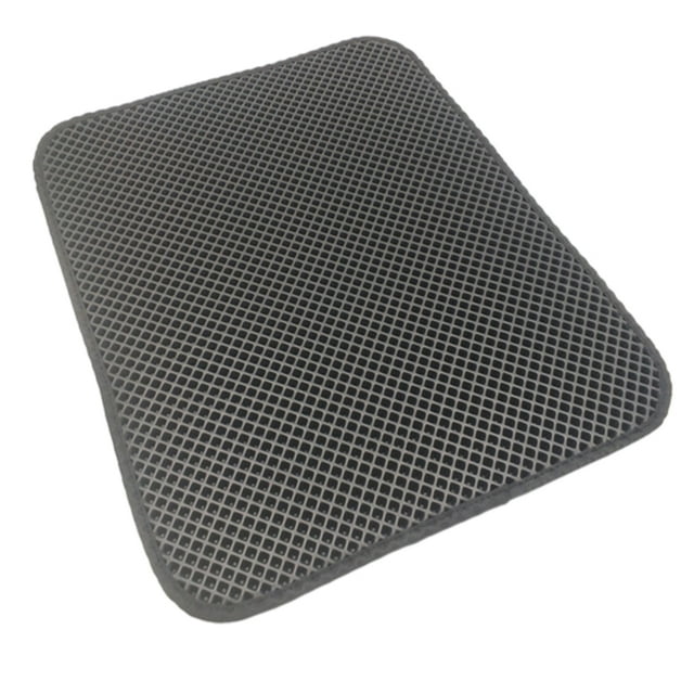 yingyy Double Layer Waterproof Cat Litter Mat Urine Proof Scatter Pets Pad Grey S