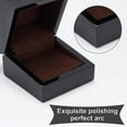 thumbnail image 5 of 2pcs Square Small Wooden Ring Storage Box Handmade Wood Wedding Ring Baking Varnish Wood Box, 5 of 8