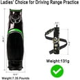 thumbnail image 2 of czcpp-Golf Sac de Club Sunday Mini pour Hommes Femmes Enfants Sunday, Transporteur Léger pour Parcours d'Entraînement, 2 of 4
