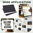 thumbnail image 7 of Uxcell 12Pcs Foam Boards, 406 x 305 x 3/16" (5mm)  Thick Foam Core Board Polystyrene Mat Sheet Double Sided Poster Foamboard Making for Mounting Crafts Paintings Prints Art, Black, 7 of 7