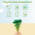thumbnail image 4 of PlanToys® Montessori Wooden Tree Stacking Toy | Educational Color Sorting & Fine Motor Skill Playset for Toddlers | Sustainable & Safe Wooden Learning Toy, 4 of 9