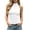 0615liWhite, variant on Womens Turtleneck Tank Tops Summer Sleeveless Camisole Tops Causal Backless Pleaded Solid Slim Tee Shirts 0615liRed M