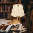 thumbnail image 2 of Minkissy 1Pack Large Lampshade Golden Fabric Simple Dust Cover Living Room, 2 of 4