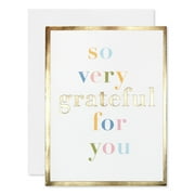 American Greetings Thank You Stationery, Grateful (8-Count)