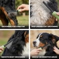 thumbnail image 4 of UYGDUY-Poodle Grooming Comb - Metal Dematting Comb with Long & Short Stainless Steel Teeth for Removing Matted Hair & Knots, Safe and Gentle for Dogs & Cats (Green), 4 of 4