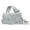 White, variant on Mini Denim Handbag with Detachable Crossbody Strap, Fashion Patchwork Top Handle Shoulder Bag, Small Flap Purse with Cute Plush Keychain for Daily Casual Outfits