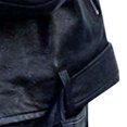 thumbnail image 4 of LOVZFMLL Jackets for Women Cool Faux Leather Jacket Long Sleeve Zipper Fitted Coat Fall Short Jacket, 4 of 4