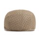 thumbnail image 2 of Gorra plana de encaje beige para hombre Gatsby Newsboy, 24 x 23 x 5 cm, 2 of 3