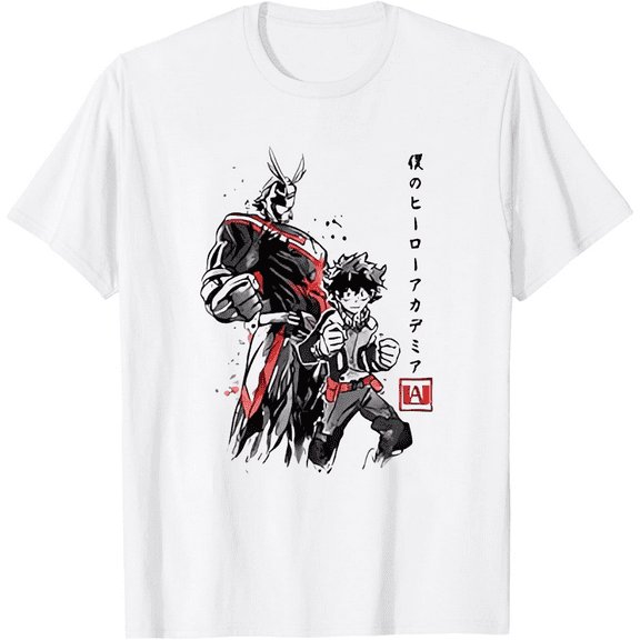 My Hero Academia T-Shirt for Men Women Short Sleeve Cotton T-shirts