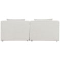 thumbnail image 3 of Meridian Furniture Cube Cream Durable Linen Modular Sofa, 3 of 3