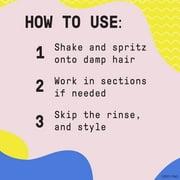 NOU Low Porosity Leave in Conditioner, for Curly & Coily Hair, 8.1 fl oz