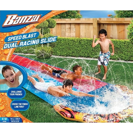 Spring & Summer Toys Banzai Speed Blast Dual Racing Slide