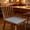 Gray, variant on Kitchen Chair Cushion and Mats Washable,Non Skid Natural Rubber Chair Cushion for Dining Chair,Sedentary Artifact Breathable Cushion Thick Cushion,Dining Table and Chair Cushion 18x15 Inch