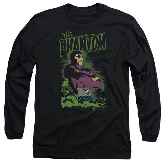 Phantom Jungle Protector Long Sleeve Adult 18/1 T-Shirt Black