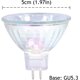 thumbnail image 2 of MR16 Halogenlampor 35W 12V GU5.3 Spotlights för Takbelysning Dimbar, 36° Strålvinkel, 3000K Varmvitt, 2-stiftsbas, 6-pack, 2 of 4