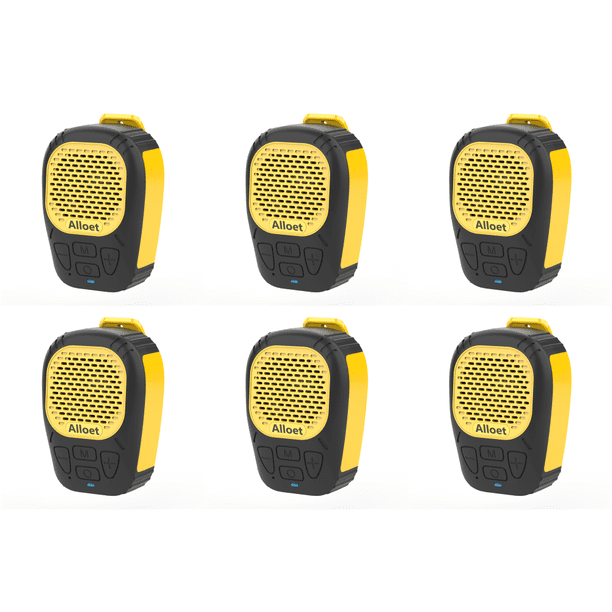 Altavoz Portátil Compatible Con Dientes Inalámbrico Clip Magnético Y Micrófono Azul