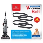 Replacement Belts for Hoover High Performance, Durable Rubber Belts for Elite Swivel XL Pet, Compatible with UH75100, UH75110, UH75150, UH75160, UH75200, UH75210, UH75250, Long term use (Pack of 4)
