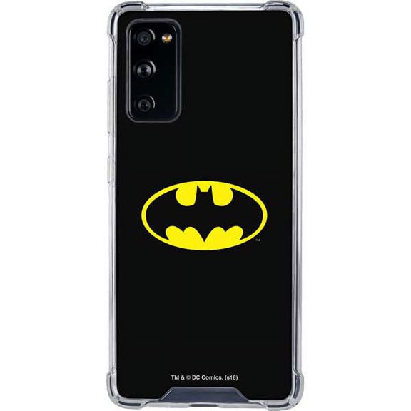 Skinit DC Comics Batman Official Logo Galaxy S20 FE Clear Case