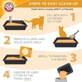 thumbnail image 5 of Arm & Hammer Litière Agglomérante Double Usage, 14 Lb (Lot de 2), 5 of 5