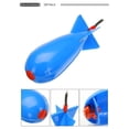 thumbnail image 2 of Alimentador de cohetes de pesca de carpa, señuelo de bomba de 3 tamaños, soporte para cebos, aparejos (azul S), 2 of 2