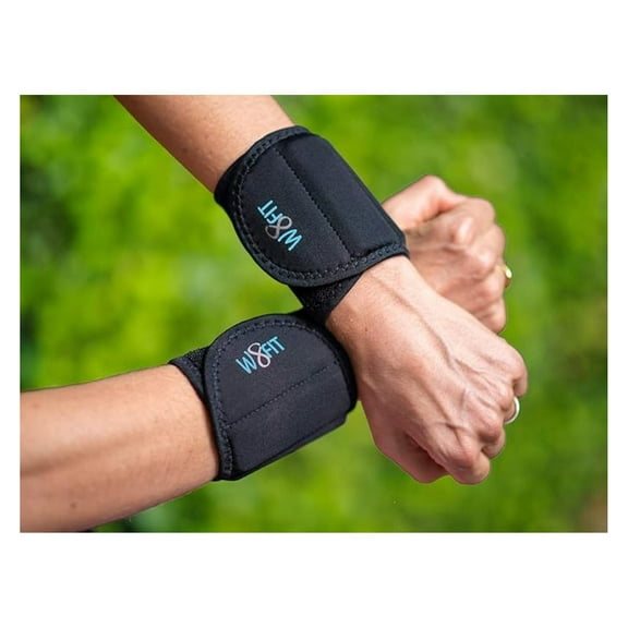 Adjustable Wrist Weights 1 LB PAIR (1/2 lb each) Large 8" - 10"