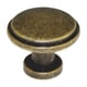 thumbnail image 5 of 5x Perillas para Gabinetes Perillas para Cajones 27 Mm de Diámetro. Pomos de Puerta de Cocina, Tornillo Incluido Bronce, 5 of 9