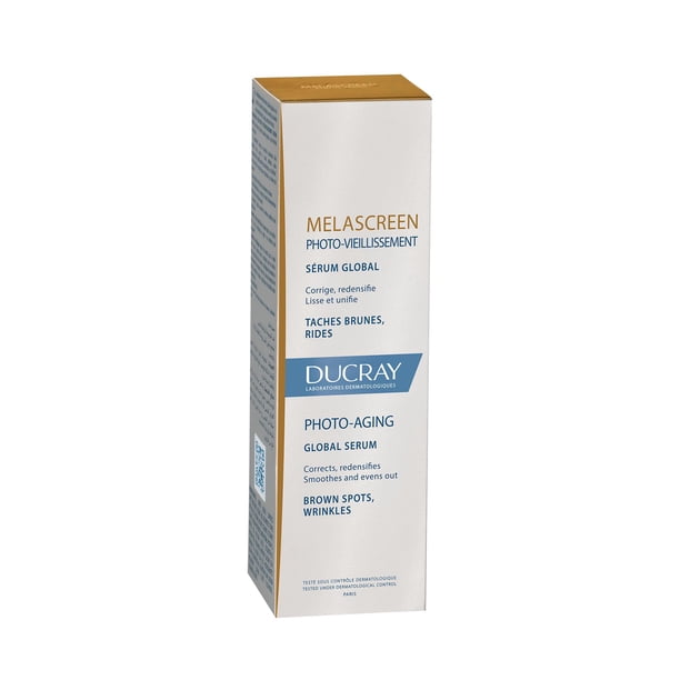 DUCRAY, Suero Global Fotoenvejecimiento Antimanchas y Antiedad, Corrige Manchas, Arrugas y Pérdida de Firmeza, 30ml