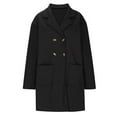 thumbnail image 3 of ZANKLEY Women Fall Long Cardigan Sweater Trendy Knit Jacket Coat Dressy Blazer Coatigan, 3 of 9