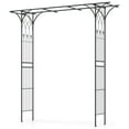 thumbnail image 2 of Costway Garden Wedding Rose Arch Pergola Archway Flowers Climbing Plants Trellis Metal, 2 of 10