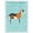 Blue Check, variant on Caroline's Treasures BB7709GF Anglo-nubian Nubian Goat Green Flag Garden Size , Small, multicolor