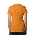 thumbnail image 2 of Mato & Hash® Ladies' Slight T-Shirt - MH - Orange MH6610AB M, 2 of 2