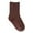 D, variant on Mercatoo Children's Socks Candy Colored Double Needle Baby Mid Calf Socks Fashionable Children's Solid Color Socks