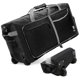 thumbnail image 1 of Bolsa de viaje Bago Rolling de 80 litros con ruedas, impermeable, negra, 1 of 9