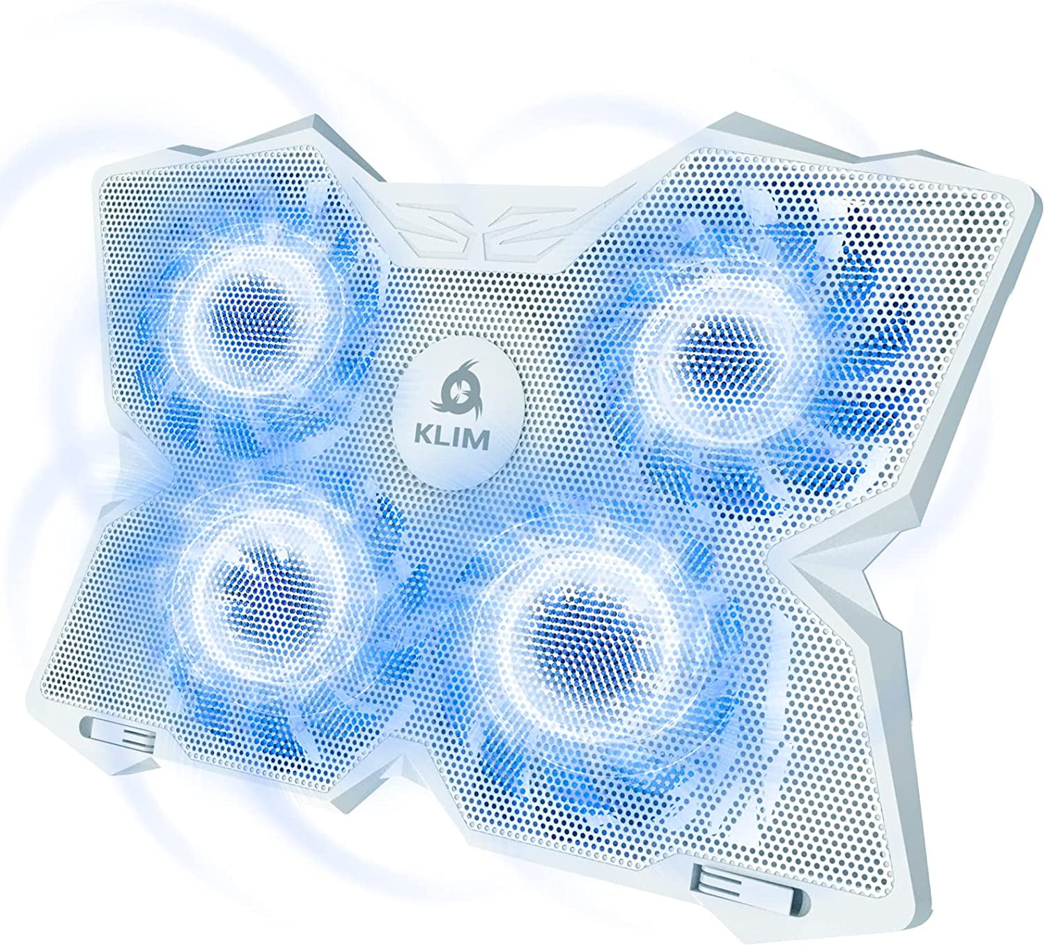 KLIM Wind Laptop Cooling Pad Support 11 to 17 Inch Laptops, 4 Fans