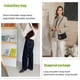 thumbnail image 3 of WSRYDJDL Bolso pequeño para mujer, bolsos de hombro ajustables, bolso de mano con patrón de cocodrilo con cierre de cremallera, retro, 3 of 5