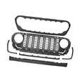 thumbnail image 4 of funtasica Front Grill Bumper Mesh Grille for JL 2018-2024 Accessory without Camera Hole, 4 of 9