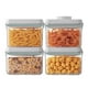 thumbnail image 1 of Set de recipientes herméticos Ankou 1000 ml x4 apilables sin BPA, 1 of 6