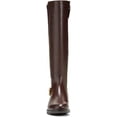 thumbnail image 4 of Cole Haan Clover Madeira Leather Rounded Toe Buckle Detailed Knee High Boots (Madeira Leather, 8.5), 4 of 5