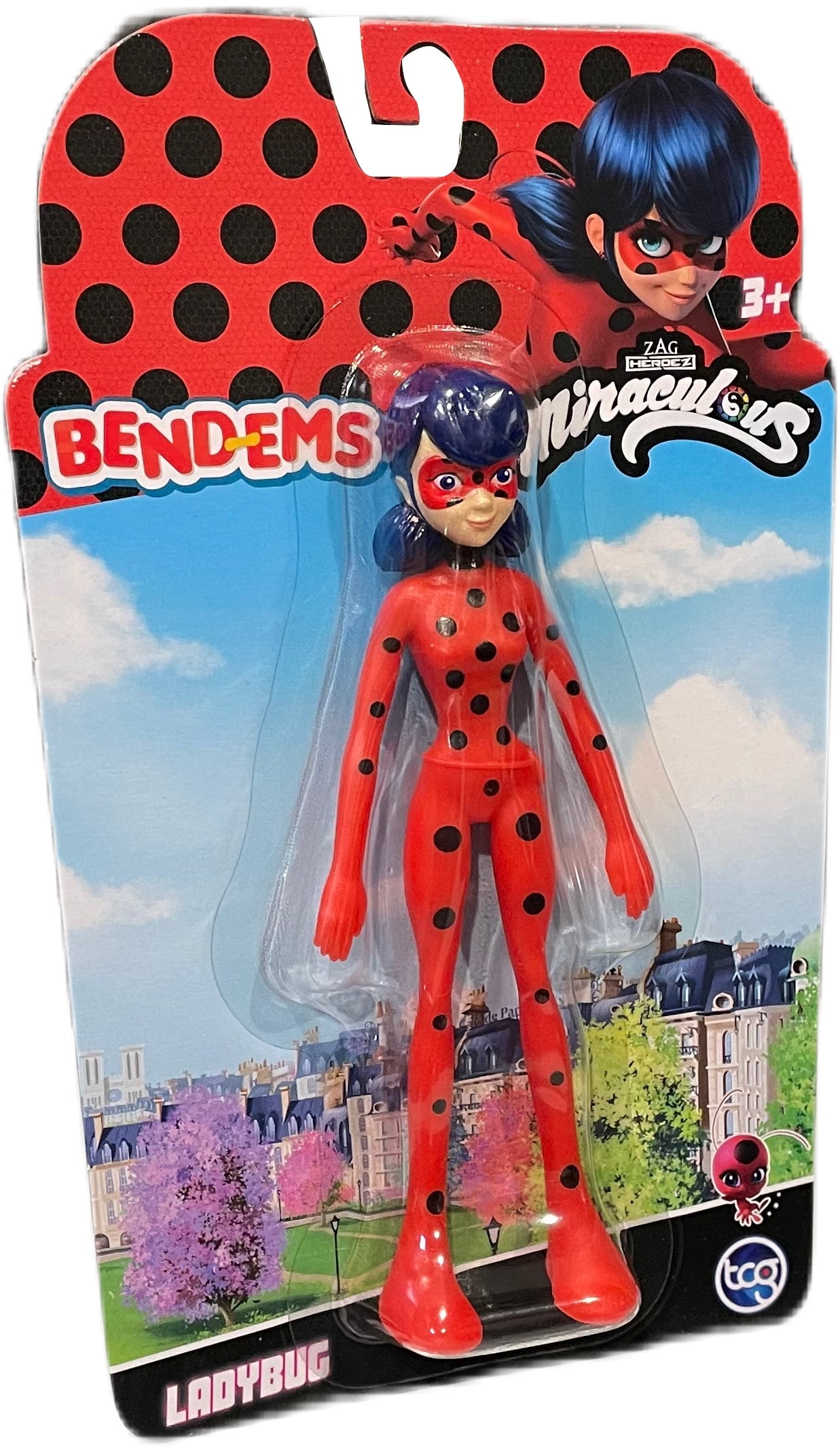 miraculous: tales of ladybug & cat noir™ bend-ems™ action figure Choose 1  Figure