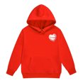 thumbnail image 4 of Rhoudy Clothes For Girl 12-13 Years Long Sleeved Tracksuit Reindeer Prints Pullover Hoodie Set Children'S Two Piece Hoodie And Sweatpants Adorable Outfits Red, 4 of 4