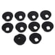 thumbnail image 5 of 10 pcs 35mm black cable grommet cable outlet desk table wire, 5 of 5