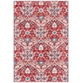 thumbnail image 3 of SAFAVIEH Brentwood Rudolf Southwestern Area Rug, Red/Ivory, 4' x 6', 3 of 11