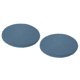 thumbnail image 1 of Uxcell 2 piezas de fundas para taburetes redondos Diámetro 11"-14" cojines de asiento antideslizantes para sillas fundas para taburetes azules, 1 of 6