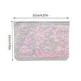 thumbnail image 3 of justharion 10 Pieces Zipper Pouch Container Convenient PVC Documents Pouches Document Holding Bag Storage Containers for Home Office School A5, 3 of 5