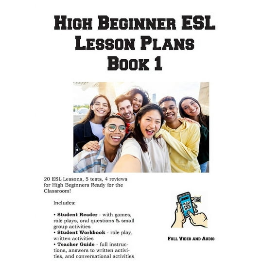 High Beginner ESL Lesson Plans Book 1, (Paperback)
